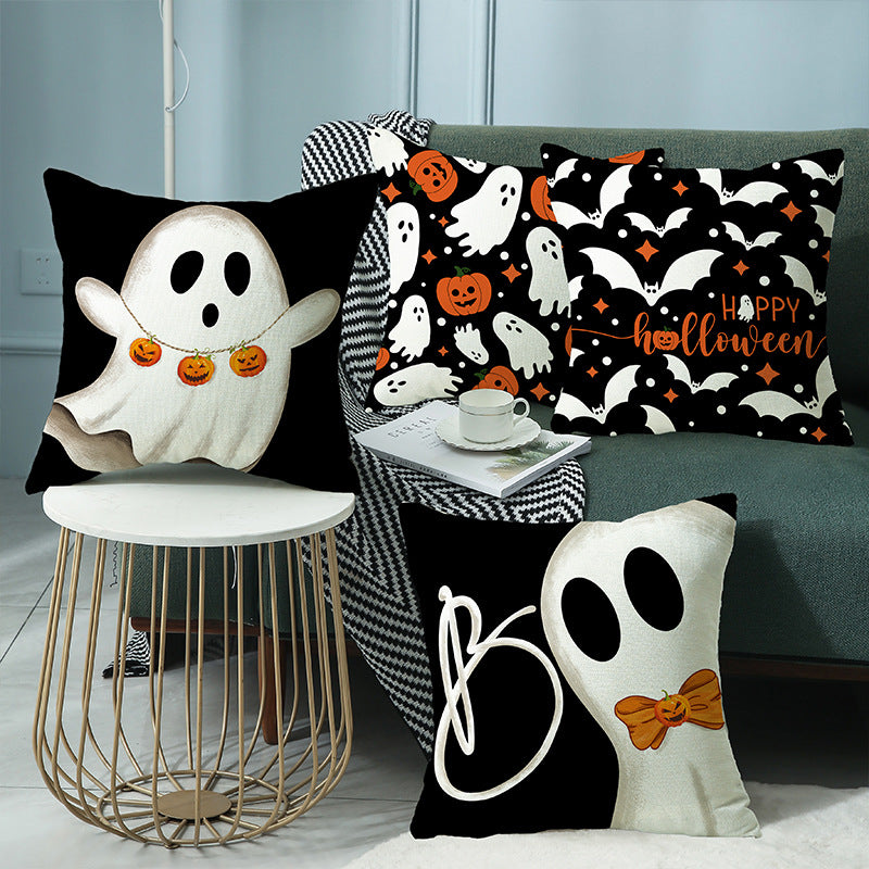 Funda de cojín estampada Halloween XM3641