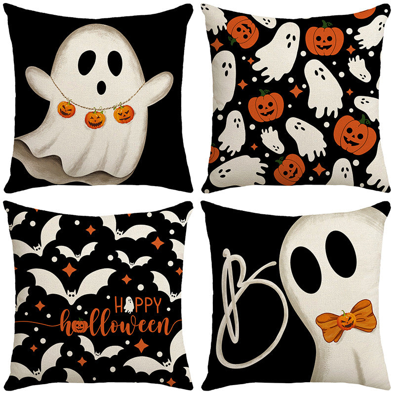 Funda de cojín estampada Halloween XM3643